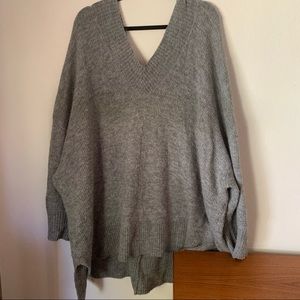 H&M Divided Oversize Rib Knit Sweater